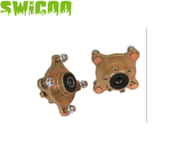 Jante de roue avant robuste de haute qualité à 4 trous, moyeu de 17 mm, pour kart, quad, buggy, drift trike