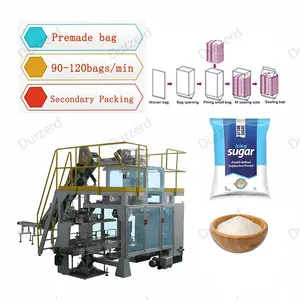 High Speed Industrial Packaging Sugar Machine Bag In Bag Packaging Of Sugar Machine Sugar Bag Baling Machine