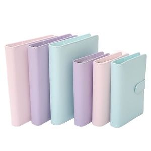 DDP özel Pu deri toka ile bütçe bağlayıcı ofis malzemeleri <span class=keywords><strong>Notebook</strong></span> kılıfı A5 a6 Binder yüzük planlayıcısı - Product Image 1