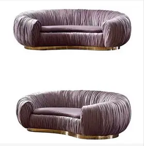 Vendita all'ingrosso piccola piega divano-Nordic nuovo pieghevole arc divano del progettista personalità creativa web celebrity piccola famiglia di metallo a forma di divano