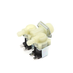DN20 G3/4 đến 12 mét DC12V 24V AC 220V kép điện nước đầu vào <span class=keywords><strong>solenoid</strong></span> Van thường đóng van cho món ăn máy giặt - Product Image 2