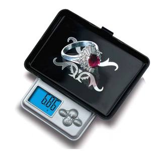 500g 0.01g mini điện tử kỹ thuật số cân bằng trọng lượng trang sức quy mô trọng lượng chức năng ABS nhựa + nền tảng thép không gỉ trắng OEM - Product Image 6