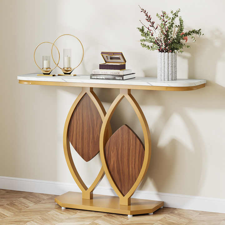 Tribesigns Luxury Modern 43" Accent Foyer Table