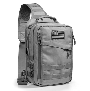 HBS01 Mochila Táctica Impermeable de Nylon para Exteriores, Bolso de Hombro EDC, Riñonera Molle - Product Image 2