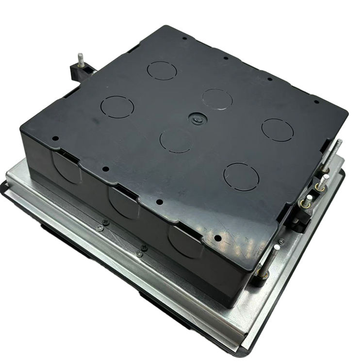VNX Hot Sales UK /EU 15A Standard Function Keys ABS Waterproof Electrical Power Ground Outlet Floor Socket Box