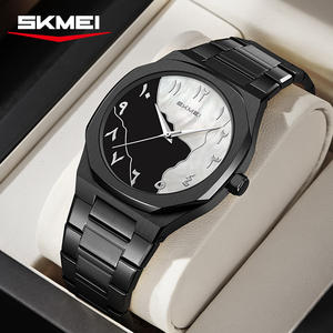 Reloj de Cuarzo con Esfera de Números Arábigos y Logotipo Personalizado OEM, Relojes Minimalistas de Negocios de Alta Gama, Personalizados, de Acero Inoxidable, Resistentes al Agua - Product Image 6