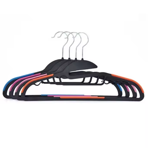 Tpe Rubber <span class=keywords><strong>Plastic</strong></span> Gecoate Kledinghanger Abs <span class=keywords><strong>Plastic</strong></span> Shirt Broek Hangers Voor Jurken - Product Image 4