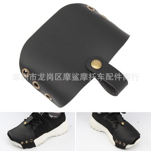 Protector de Cuero Marrón para Palanca de Cambios de Motocicleta Moshark, para Motociclistas - Product Image 5