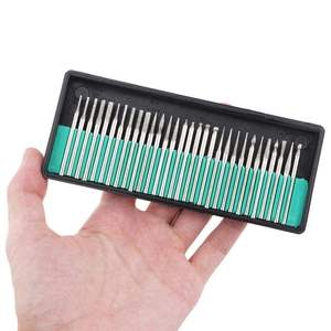 Elecroplate Kim Cương gắn điểm đá 100/150/200 carbide burr Set kim cương gắn điểm - Product Image 1