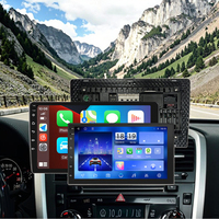 Autoradio universel double DIN Linux 10 pouces avec écran tactile IPS, GPS, radio FM, CarPlay et aide au stationnement, DSP portable, fonctions OBD2