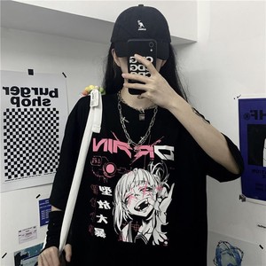 Summer <strong>Goth</strong> Female Tee Aesthetic Loose <strong>Women</strong> T-shirt Punk Dark Grunge Streetwear Ladies Gothic Top Tshirts Harajuku <strong>Clothes</strong> - Product Image 6