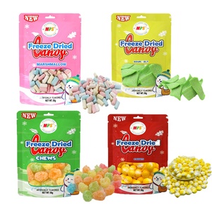 MPS Candy Factory Etiqueta privada personalizada Gusanos surtidos Anillo de melocotón Explosiones de frutas Caramelo Liofilizado - Product Image 3