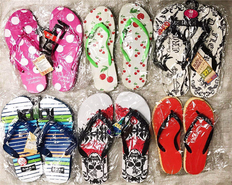 OEM Flipflops Unisex PVC PE Flip Flops Beach Anti-slip Men Flip-Flops Slippers Men