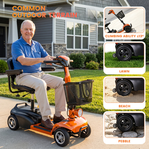 Adult Folding Electric Four Wheel <strong>Scooter</strong> <strong>for</strong> <strong>Sale</strong> - Product Image 4