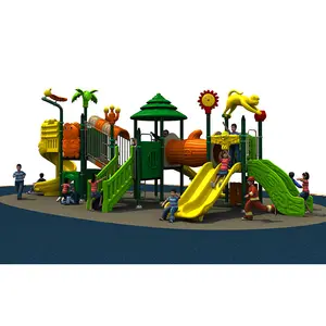 नई वन शैली आउटडोर खेल का मैदान उपकरण के लिए बालवाड़ी बच्चों (HD14-061A)
