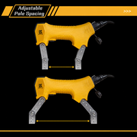 Détecteur de défauts portable et rechargeable NDT LKMT-D4 à fourche AC pour l'inspection des soudures de matériaux ferromagnétiques