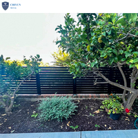 Offres spéciales Ventes directes Clôtures de maison Clôture de jardin en alliage d'aluminium
