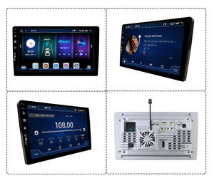Carplay 9 "màn hình lớn hệ thống Android akm7739 kỹ thuật số DSP với âm thanh xe hơi 5.1 - Product Image 3