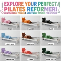 Máquina de Pilates Reformer de 10 Minutos de Instalación, Preensamblada, Equipo de Fitness para el Hogar, Entrenamiento de Fuerza, Cama de Pilates Reformer Plegable