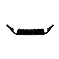 Nouveau diffuseur de pare-chocs arrière sport en ABS noir brillant avec éclairage pour VW Golf 7 GTI GTD 2013-2016