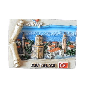 Imanes <span class=keywords><strong>de</strong></span> resina para nevera, accesorios <span class=keywords><strong>de</strong></span> cocina 3D, Alanya, Turquía, recuerdo turístico, decoración del hogar <span class=keywords><strong>de</strong></span> <span class=keywords><strong>Ciudades</strong></span> <span class=keywords><strong>famosas</strong></span> - Product Image 3