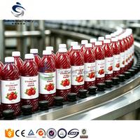 Ligne de production complète de jus de mangue et d'orange Sokos, projet clé en main, machine de remplissage de jus, ligne de remplissage de jus de fruits