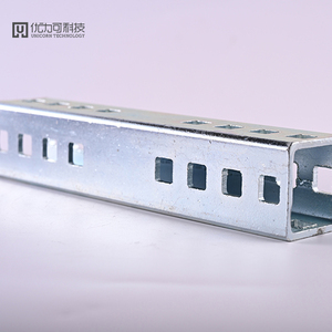 थोक 60x60 भारी शुल्क सी-आकार के बीम प्रोफ़ाइल कस्टम निर्माण जस्ती चैनल स्टील - Product Image 3