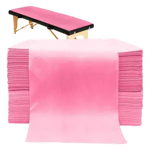 स्पा बेडशीट डिस्पोजेबल मसाज टेबल शीट वाटरप्रूफ बेड कवर गैर-बुने हुए कपड़े की बेडशीट रोल