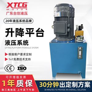 Unité hydraulique pour monte-chargeurs, système hydraulique personnalisé avec commande électrique à distance - Product Image 5