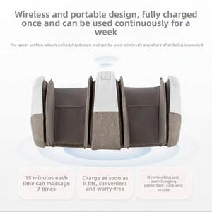 Auf Lager: Elektrischer Shiatsu-Fuß- und Beinmassagegerät mit Rollen und Luftkompression - Product Image 4