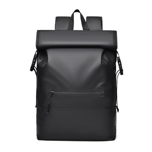 Laptop <b>Backpack</b> Unisex Black Large Capacity <b>Computer</b> Interlayer Soft Handle Leisure Travel Winter 2024 - Product Image 5