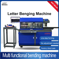 AOKAI S200pro Mini Machine de cintrage de lettres en acier inoxydable et aluminium entièrement automatique de haute précision, contrôlée par PLC 1