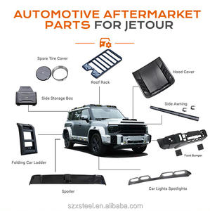 Visera para Ventana de Auto, Portaequipajes de <span class=keywords><strong>Techo</strong></span>, Escalera para Auto, Caja de Almacenamiento Lateral Todoterreno para Accesorios de Jetour T2 - Product Image 6