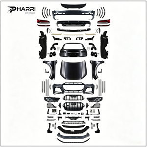 Kit de conversion de pare-chocs avant pour <span class=keywords><strong>Audi</strong></span> <span class=keywords><strong>Q7</strong></span> 4L 2006-2015, mise à niveau vers le style SQ7 <span class=keywords><strong>4M</strong></span> 2020-2023, kit d'assemblage de calandre - Product Image 2