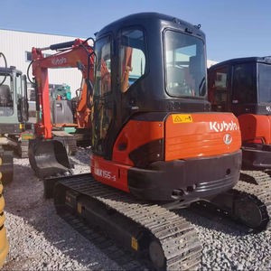 Pelle d'occasion kx155 kx155-5 mini pelle kubota Japon pelle sur chenilles d'occasion pelleteuse Kubota d'occasion - Product Image 1