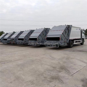 Camión de Basura Shacman F3000 de 18cbm, Vehículo de Recolección de Residuos con Compresor Especial - Product Image 6