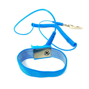 Pulseiras Antiestáticas de PU: Acessórios de Segurança ESD com Design Sem Fio e Com Fio - Product Image 1