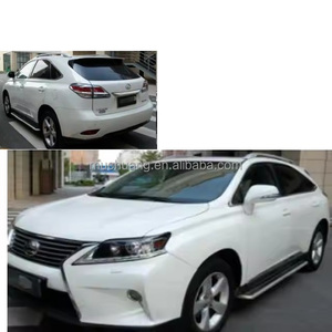 Kit carrosserie sport OEM pour voiture / RX270/350/<span class=keywords><strong>450H</strong></span> <span class=keywords><strong>2012</strong></span> ABS, lèvre avant et pare-chocs arrière, état neuf, noir/blanc - Product Image 3