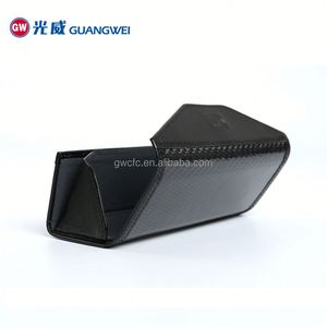 Estuche Ligero para Gafas, Caja de Cuero para Lentes de Sol con Fibra de Carbono - Product Image 2