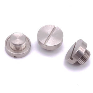 HTX moleteado a través de rosca Cnc mecanizado asiento pernos y tuercas Pezzi Hrad M5x20 100 M8 7mm cabeza de latón tornillos de pulgar con punta de perro - Product Image 1