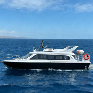 Yacht de luxe confortable pour la navigation côtière, bateau de travail à moteur diesel inboard haute performance en fibre de verre pour passagers - Product Image 3