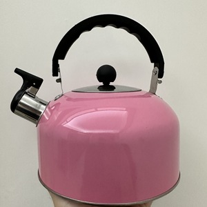 Stainless Steel Whistling <strong>Kettle</strong> Whistling Camping Bottle Lightweight Pot Teapot for Trips Hiking Home Office - Product Image 2