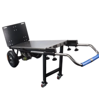 Carretilla Plegable Multiusos Fácil de Usar para Escalada en Escenarios Diversos: Hogar, Oficina, Construcción y Logística