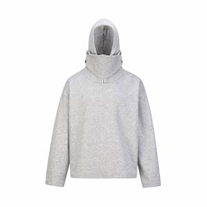 H5549 Fabricante de Ropa para Hombre, Sudaderas con Capucha Ninja Personalizadas de Mezcla de Algodón de 350 Gsm, Sudaderas con Capucha de Media Máscara para Hombre - Product Image 2