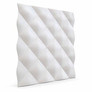 Revêtement de façade en mur-rideau à motif diamant blanc pour l'architecture commerciale - Product Image 1