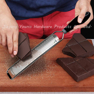Professional Stainless Steel Metal Citrus Zester Chocolate <strong>Grater</strong> <strong>for</strong> Parmesan Cheese Ginger Garlic <strong>Nutmeg</strong> Chocolate Lemon - Product Image 5