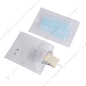 Изготовленный на заказ полупрозрачный белый 35gsm стеклянный вощеный бумажный пакет для упаковки одежды - Product Image 3