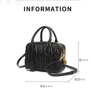 Borse <span class=keywords><strong>di</strong></span> Lusso da Donna in Vera Pelle 2025, Bauletto <span class=keywords><strong>di</strong></span> Design <span class=keywords><strong>di</strong></span> Marchi Famosi con Chiusura a Cerniera, Borsette da Donna all'Ingrosso - Product Image 4