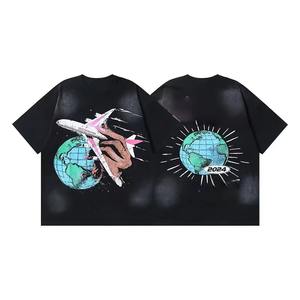 Camiseta Personalizada Extra Grande con Estampados de Fotos Grandes, Impresión por Transferencia de Calor, 100% Algodón Transpirable - Product Image 1