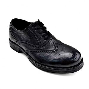 Zapatos Casuales de Oficina para Hombre Goodyear Craft 2025, de Cuero Genuino, con Cordones, Duraderos, Ligeros, Antideslizantes, Transpirables, con Diseño de Puntos - Product Image 5